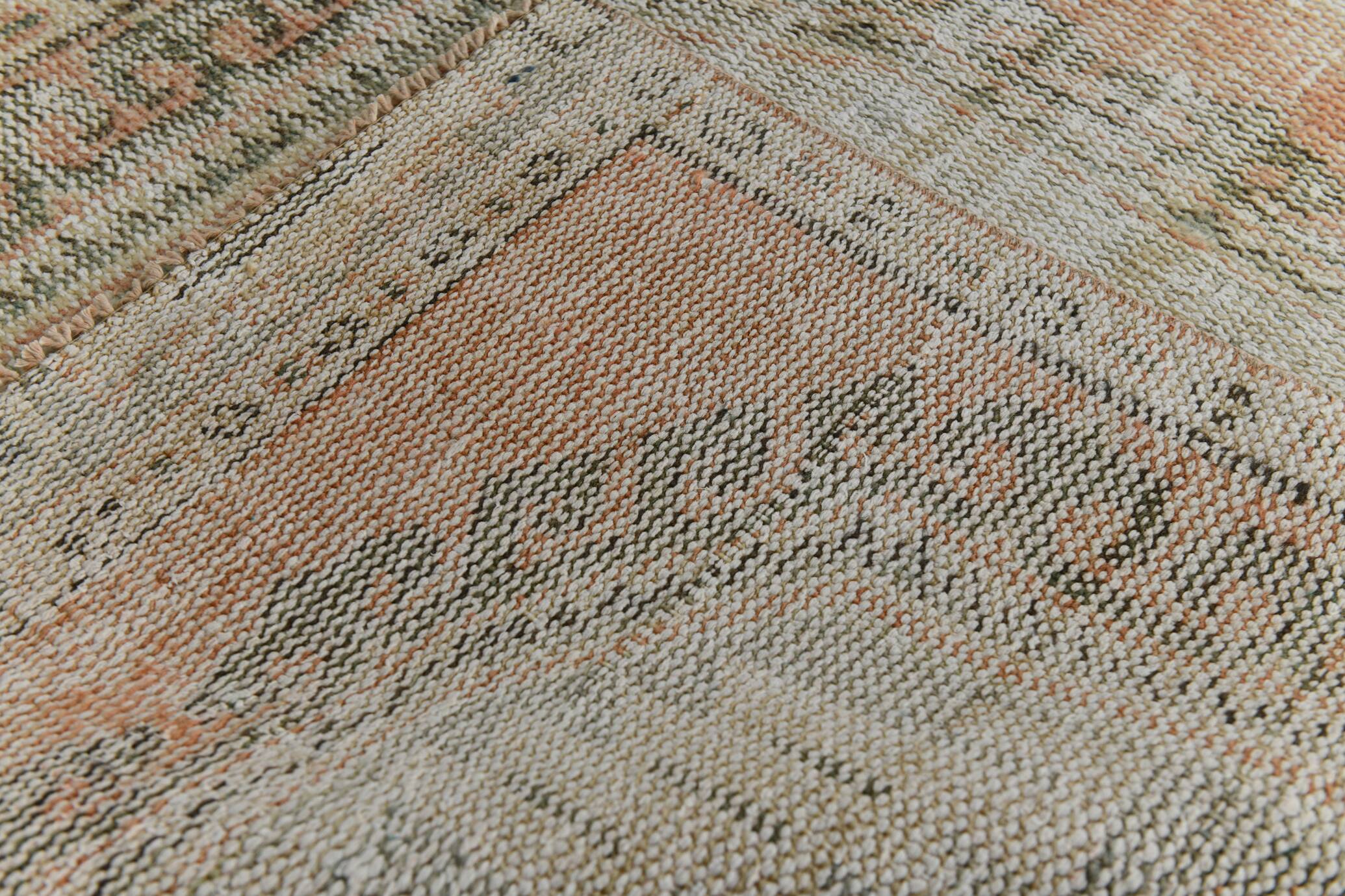 3x10 57s Antique Vintage Runner Rug, 91x318Cm