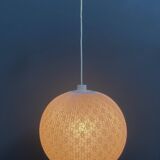 Plisee round hanging lamp 1960s