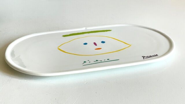Presentation Plate SIGNED by Picasso