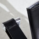 Fauteuil cuir lc1 par le Corbusier pour Cassina