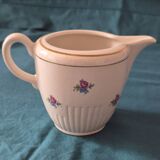 Cream jug half-porcelain Lunéville Keller and Guerin A586