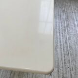 80s lacquered desk and mirror