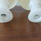 Pair of vintage alabaster lamps