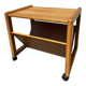 Aksel Kjersgaard for Odder side table with magazine shelf, 1960s