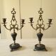 Pair of old candlesticks