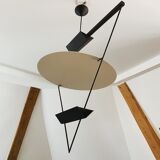 Lamp Italian design inverted triangle Mario Botta year 80