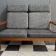 Teak 2 seat sofa by Juul Kristensen for Glostrup Denmark