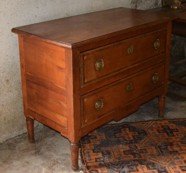 Commode sauteuse époque Louis XVI