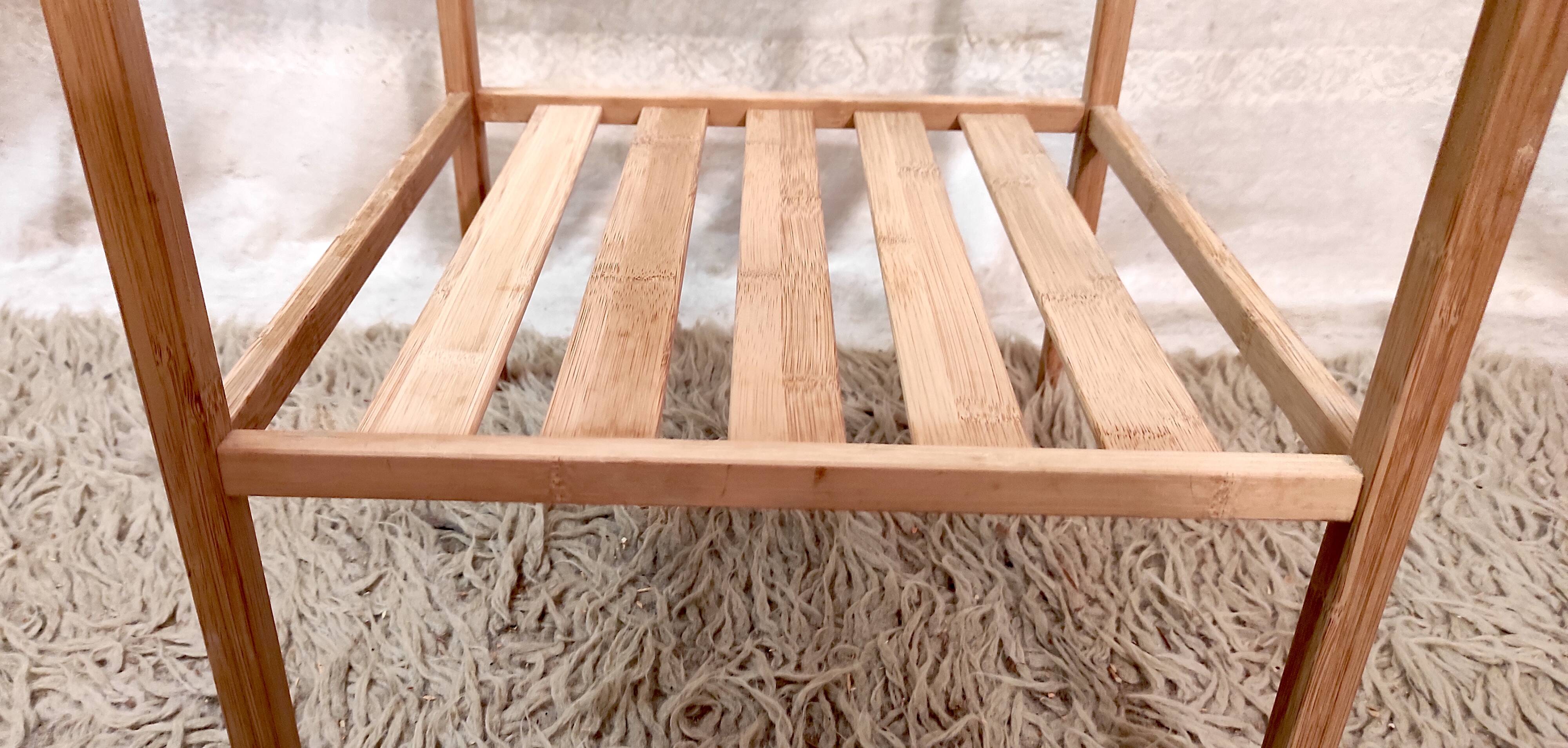 Bamboo side tables or bedside tables by IKEA "Nesna" - 1980s/90s