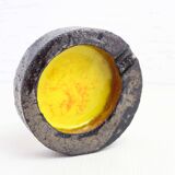 1970 enamelled stoneware ashtray