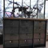 Industrial furniture with 12 strafor valves 1950