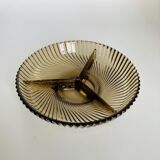 Cup dish appetizer with compartments