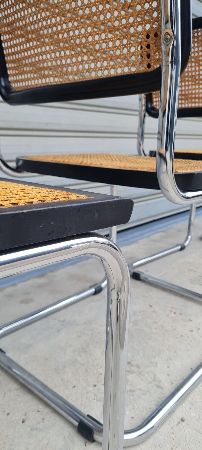 Set of four chairs B32 cesca Marcel Breuer