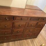 Craft cabinet with drawers