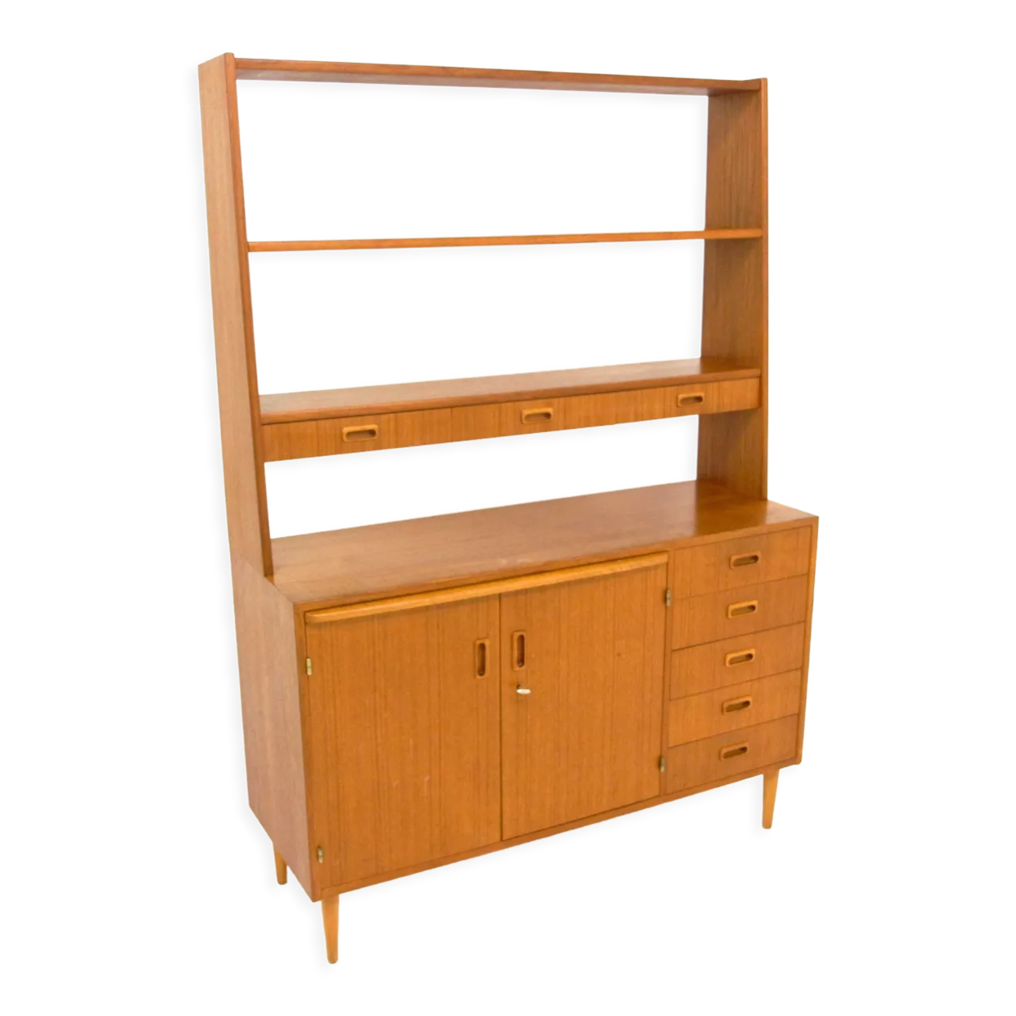 Secrétaire scandinave en teck Suède 1960
