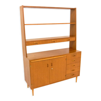 Scandinavian secretary in teak Sweden 1960