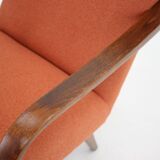 1960s Pair of Vintage Armchairs, Czechoslovakia