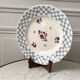 Round serving dish Digoin Sarreguemines model "Bastia" years 30-40