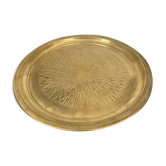 Old brass pocket tray