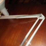 Industrial lamp desk architect 2 arms 1960 1970