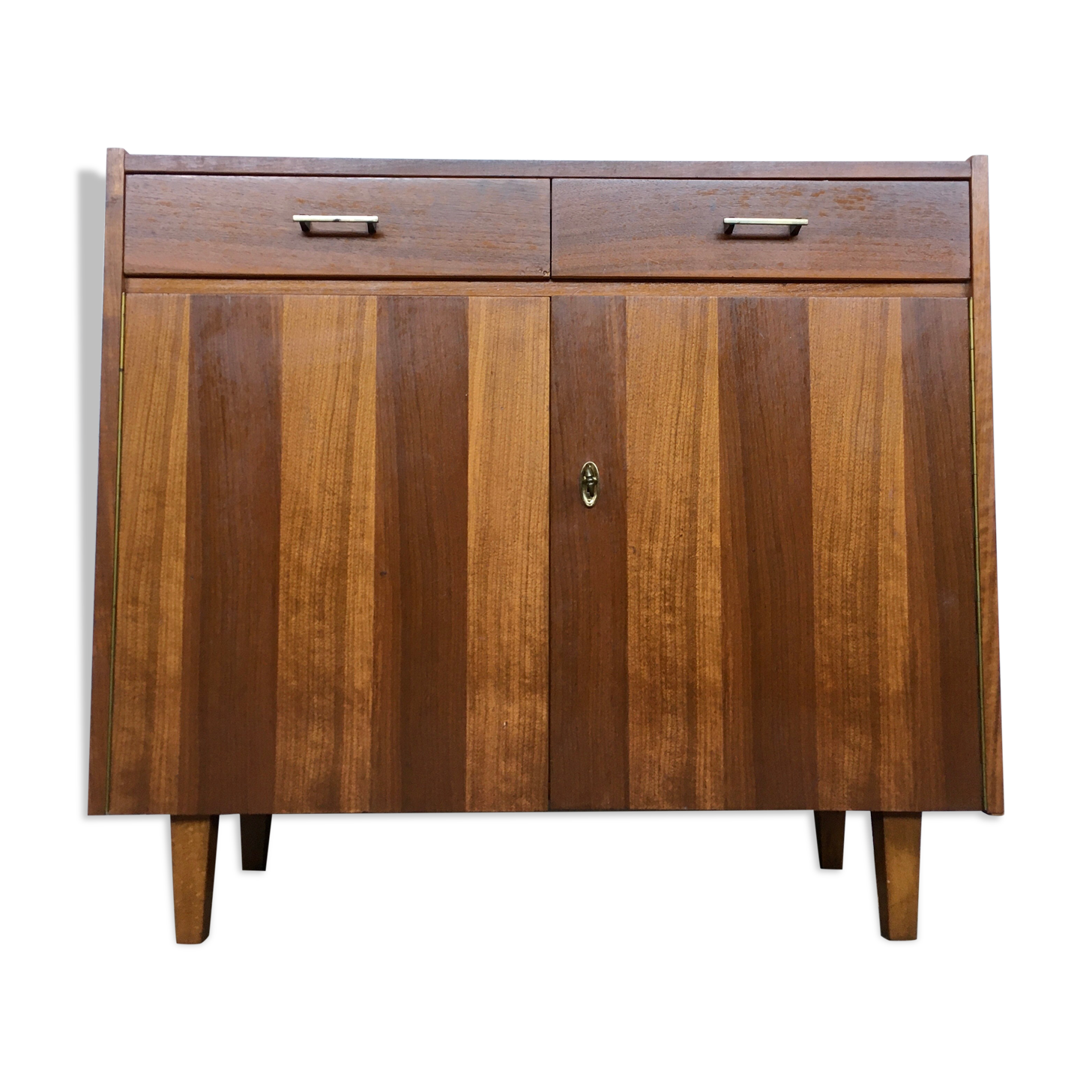 Enfilade Bahut buffet vintage feet compass 2 doors 2 drawers