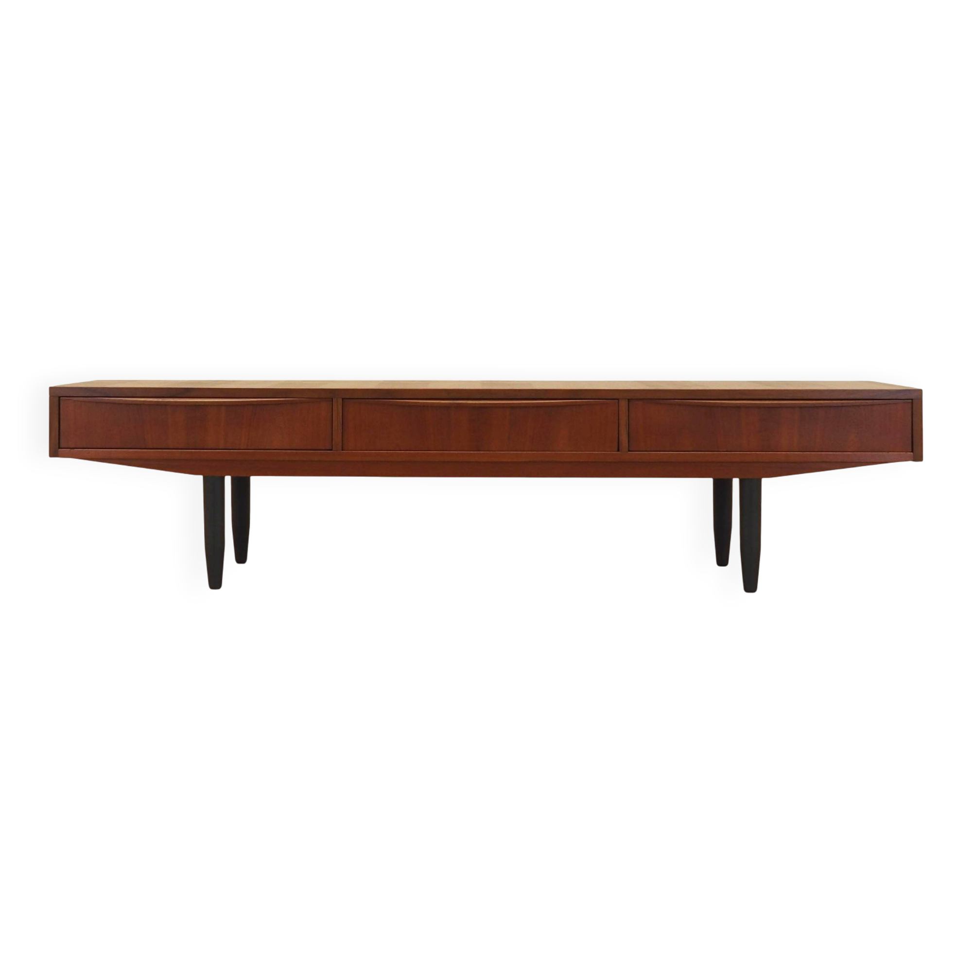 Teak sideboard with drawers, Denmark, 1970s