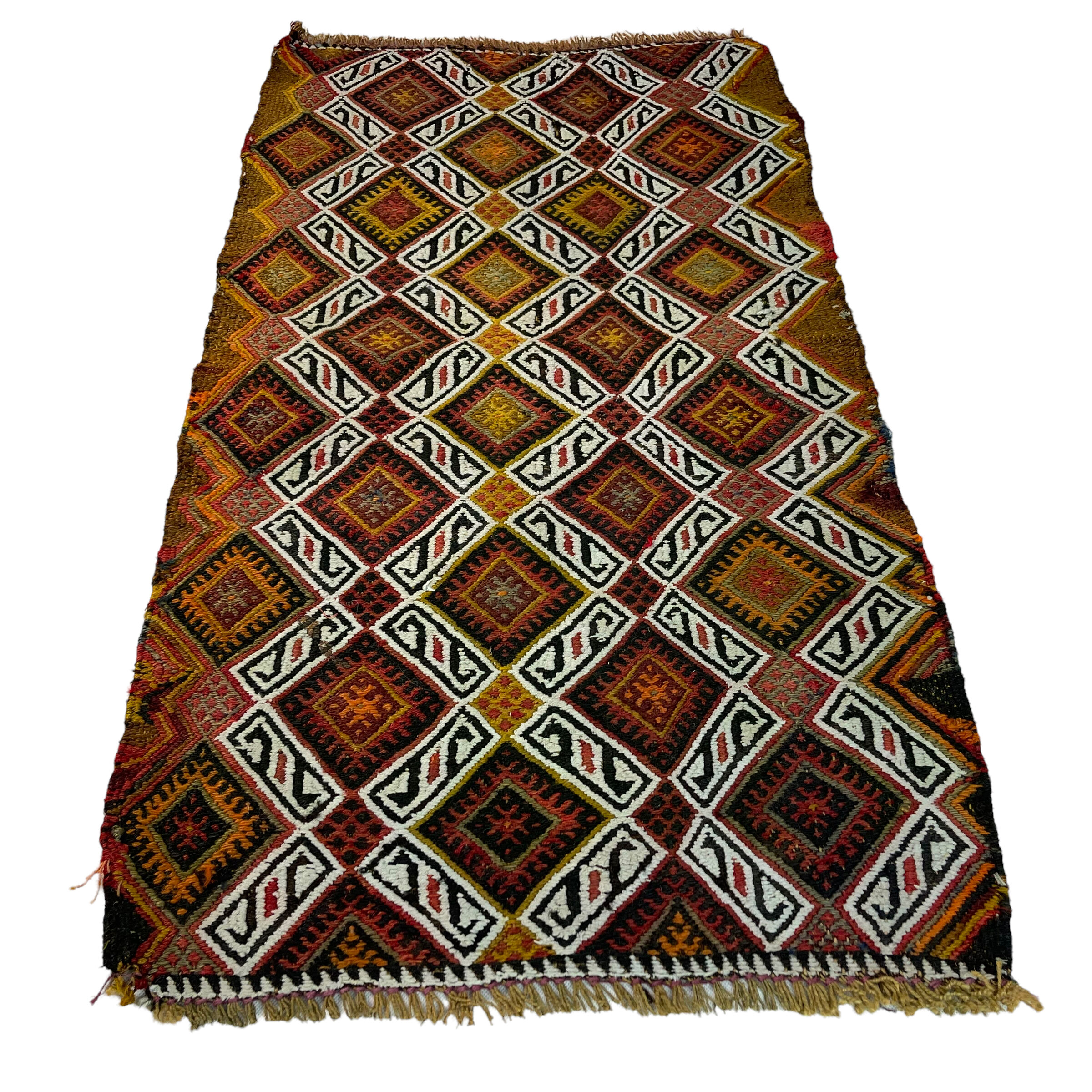 Vintage turkis kilim rug , 90 x 52 cm