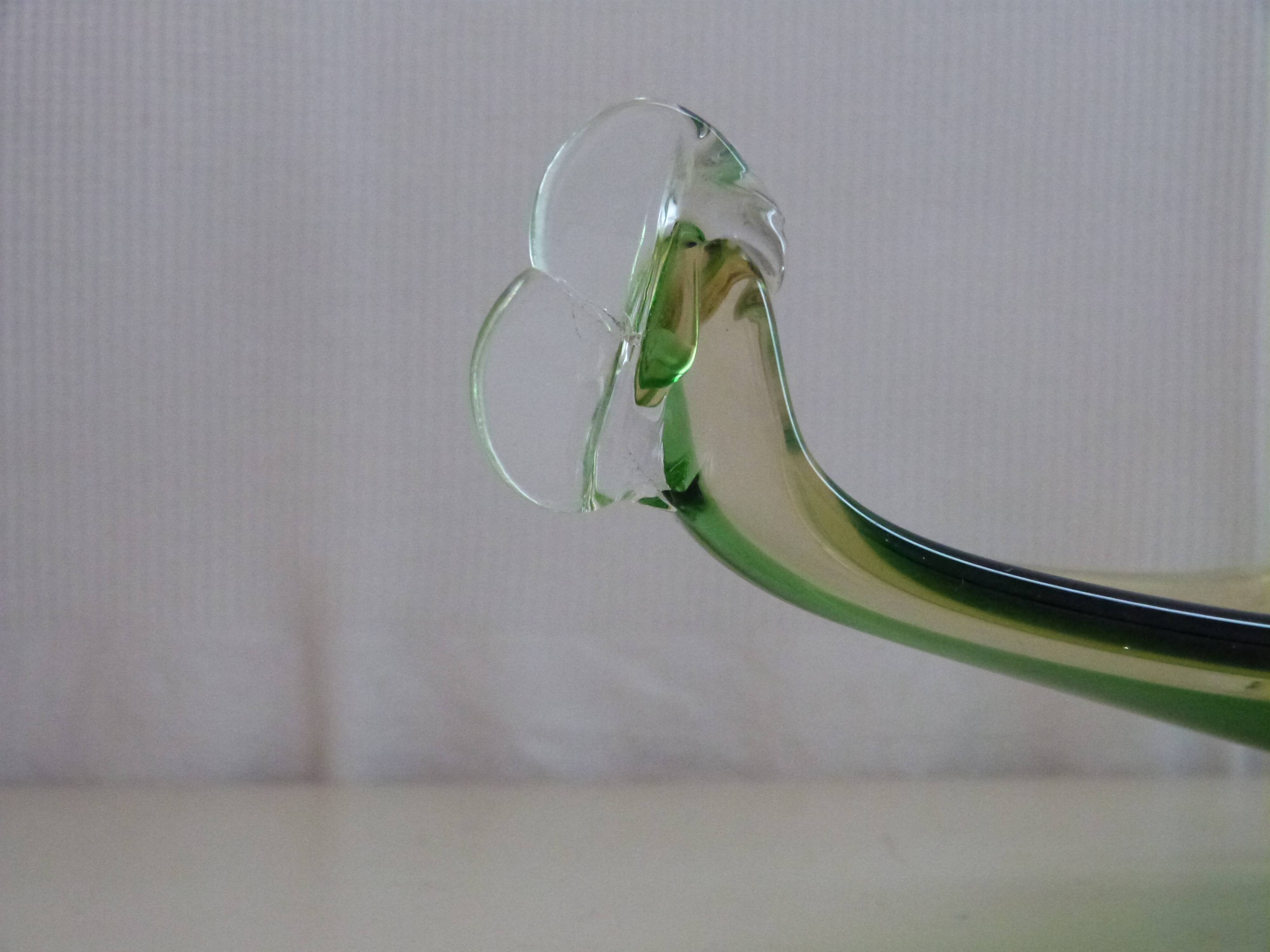 Gondola ashtray - Murano glass - 1980s