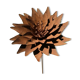 fleur de lotus en fer forgé