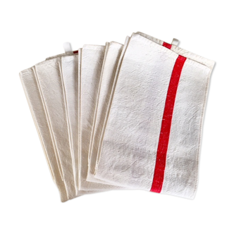 Series of six former dishcloths