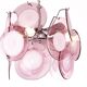 “Space Age” Murano glass chandelier by Gino Vistosi 1970.