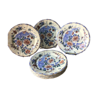 8 Gien plates