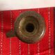 Old stoneware candlestick signed Bastien le Pemp Quimper