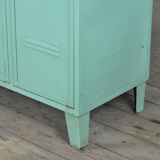 vintage iron locker, 1950's
