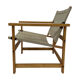 Vintage safari chair 1970's design easy chair