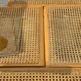 Set of 4 Cesca chairs model B64 with armrests Cesca Marcel breuer design