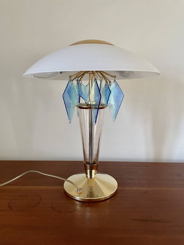 Lampe champignon Murano 1980