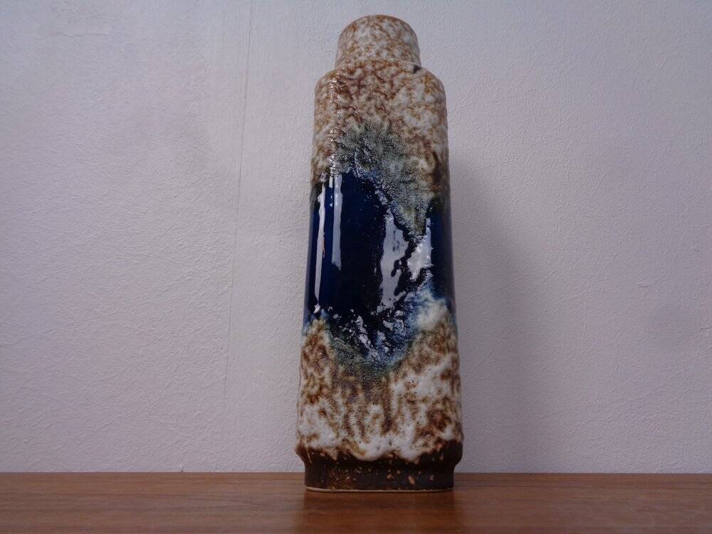 Model 1438-30 Lava Ceramic Vase from Übelacker Keramik, Germany, 1970s