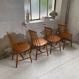 4 Scandinavian chairs Sweden Stolfabrik