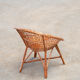 Fauteuil rotin vintage 1960