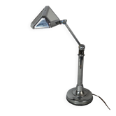 Pirouett Art Deco lamp in chrome from around 1930, original label, in good condition, D300.