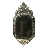 Venetian mirror 19th / 20th century Height 91 x 48.5 x 4 cm