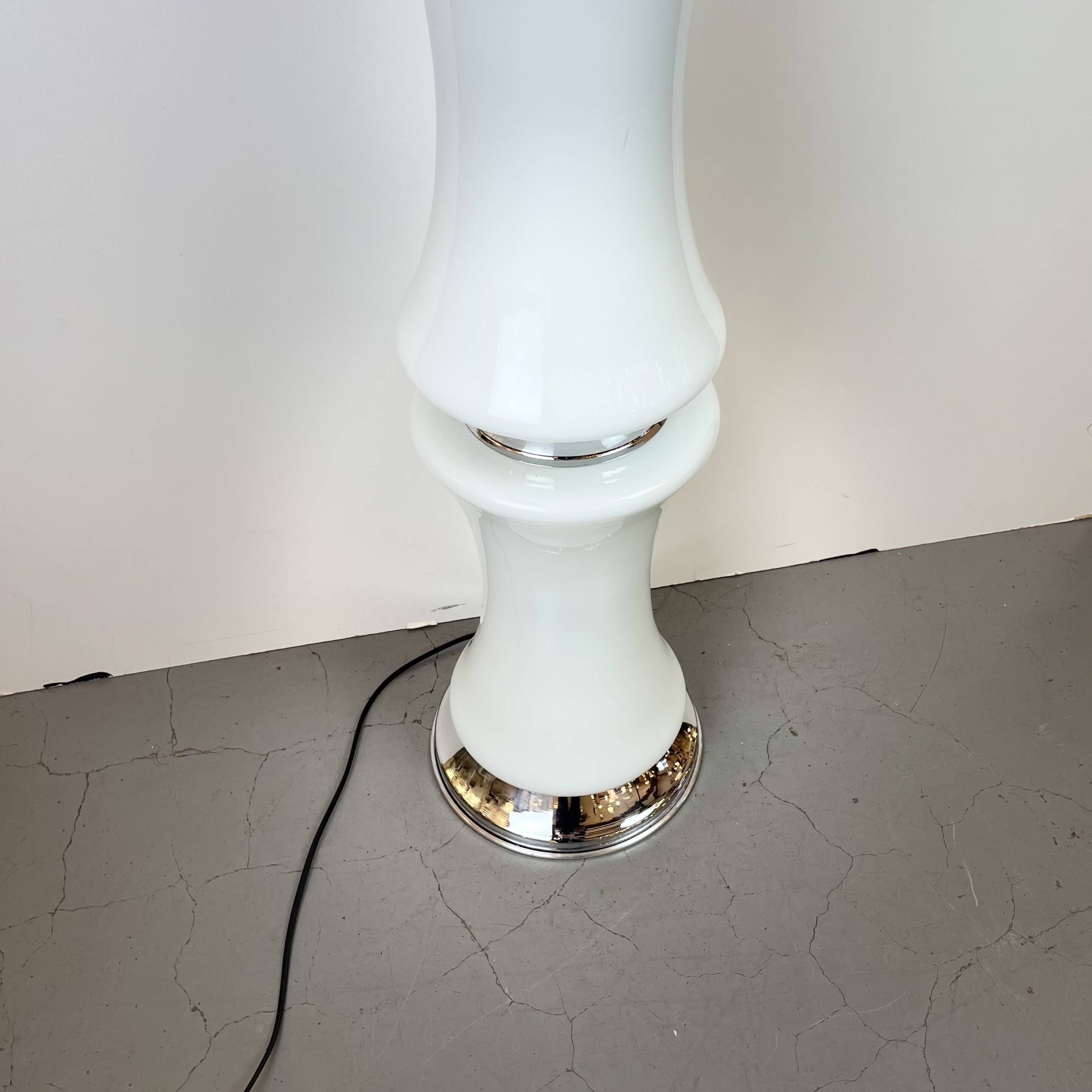 Lampadaire Murano dans le style d'E. Tronconi ou C. Nason, années 1970