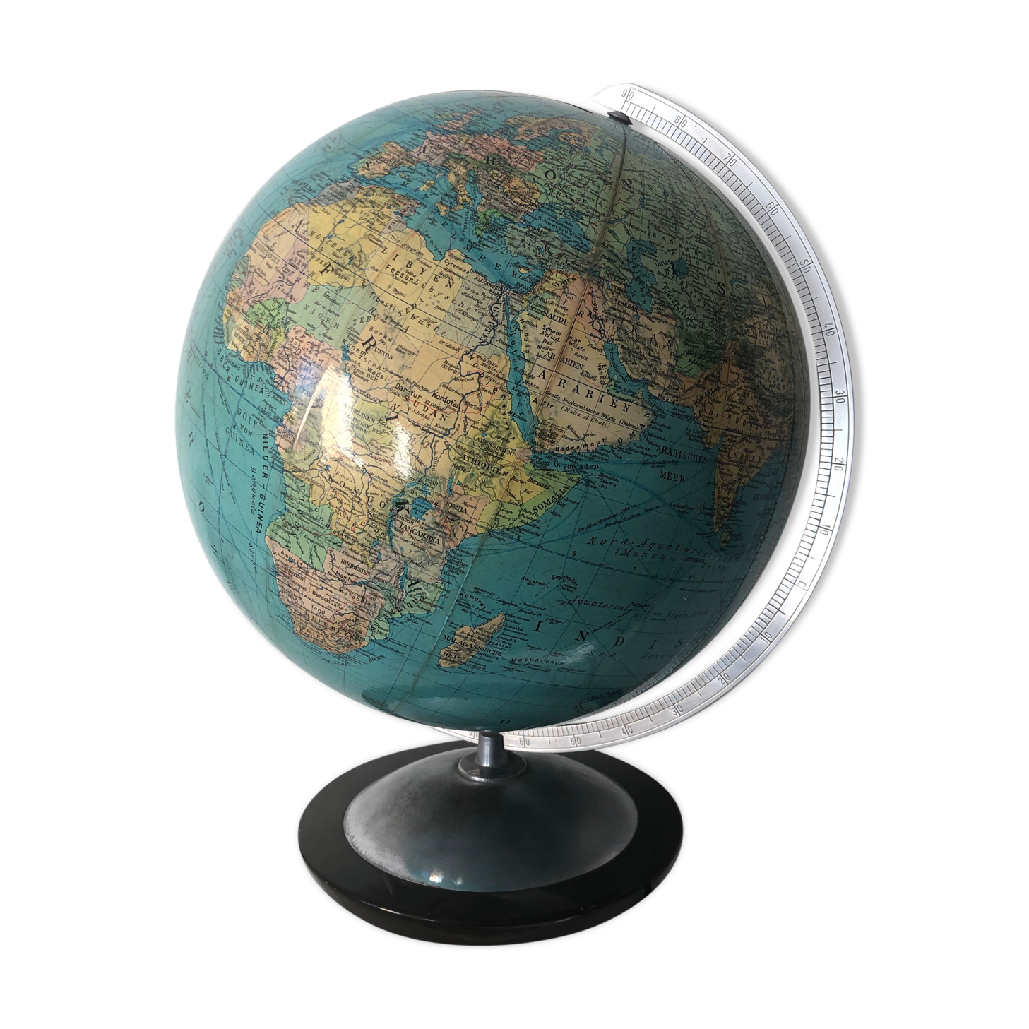 Globe earth columbus duo vintage 1960 43cm
