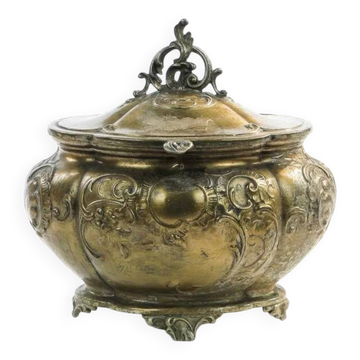 R8E Albert Kohler - elliptical sugar bowl in rococo style