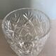 Vase en cristal taillé