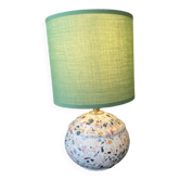 Lampe à poser en terrazzo d’époque