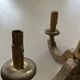 Antique gilded wooden chandelier