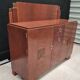 Art Deco buffet by Saddier & Fils in solid rosewood and veneer.