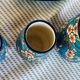 Complete set of Longwy earthenware.